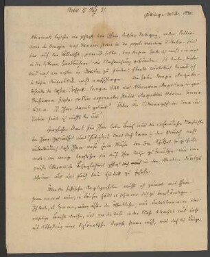 Brief von Wilhelm Grimm und Jacob Grimm an Friedrich Carl von Savigny