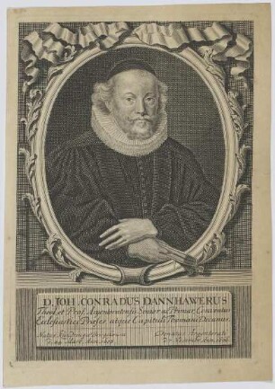 Bildnis des Joh. Conradus Dannhawerus