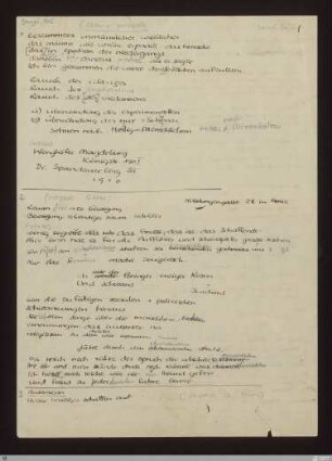 3) Rubinstein : [NLB, S. 107/109] / Niederschrift von Karl Josef Partsch