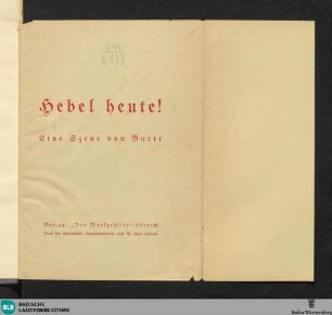 Johann Peter Hebel