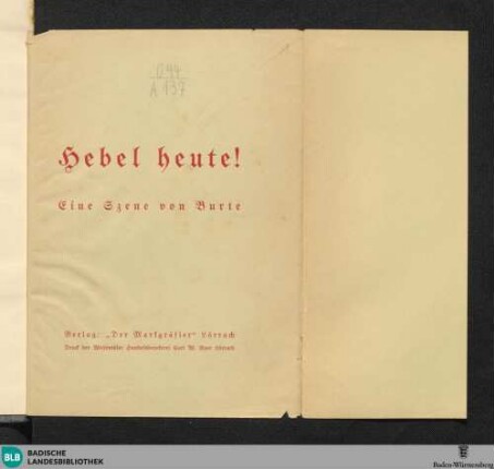 Johann Peter Hebel