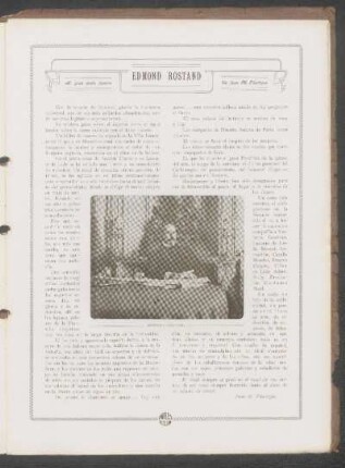 Edmond Rostand : Al gran poeta muerto