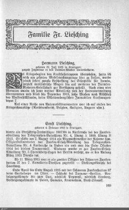 Familie Fr. Liesching