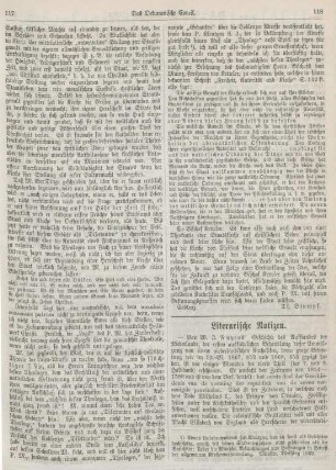 118-119 Literarische Notizen