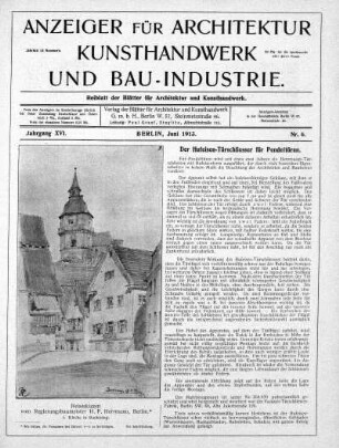 Nr. 6, Juni 1913