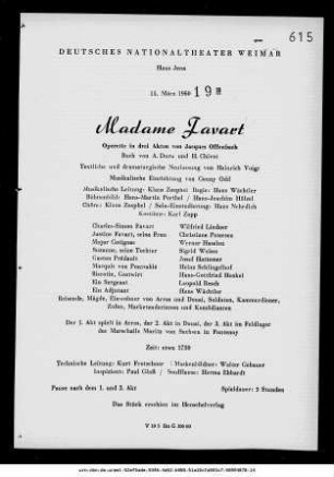 Madame Favart