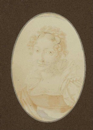 Bildnis von Luise Karoline (11789-1867) Schleswig-Holstein-Sonderburg-Glücksburg