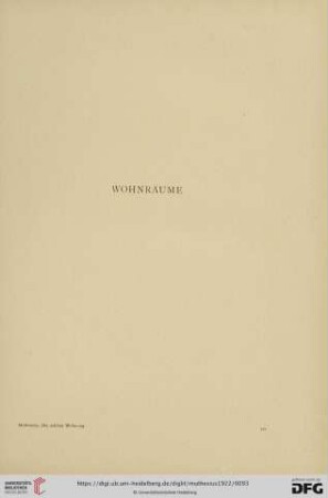 Wohnräume