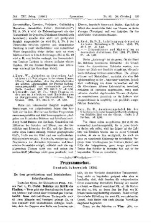 Programmschau : Deutsch-Österreich 1894