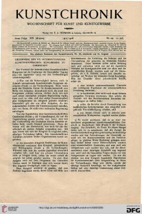 Heft 29 (17. Juli 1908)