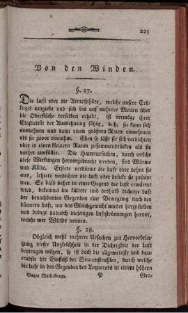 Von den Binden.
