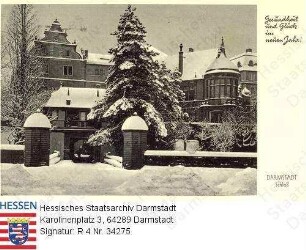 Darmstadt, Schloss / Nordeingang