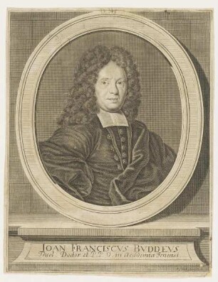 Bildnis des Ioan. Franciscvs Bvddevs