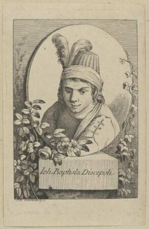 Bildnis des Ioh. Baptista Discepoli