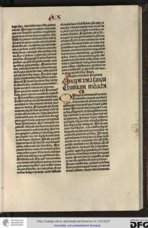 Incipit vita sancti Christiani monachi.