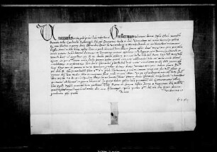 Guillermus von Rouen quittiert auf Bitte Graf Eberhards V. die Verleihung der Zehnten ausdrücklich auch für die fünf oder sieben oder acht Kirchen, in deren Besitz die Grafen erst nach der durch Papst Paul II. bestimmten Zeit gelangt sind.