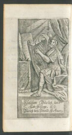 Psalmen Davids und Lob-Gesänge ...