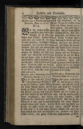 [Episteln und Evangelia]