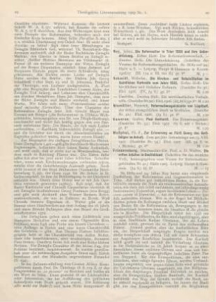 20-23 [Rezension] Niemöller, Heinrich, Reformationsgeschichte von Lippstadt, der ersten evangelischen Stadt in Westfalen