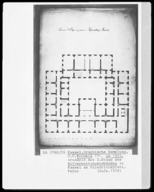 Kassel & Hofverwaltungsgebäude & Friedrichsplatz & 2. Etage
