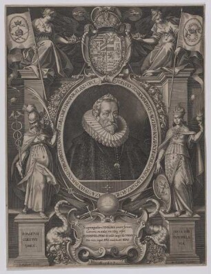 Bildnis des Ferdinandvs II., Kaiser des Römisch-Deutschen Reiches