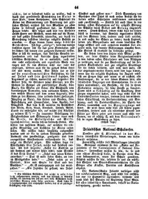 Irländisches national-Schulwesen