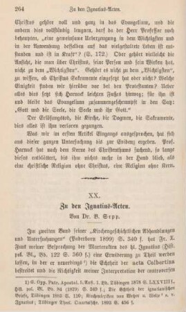 264-273 Zu den Ignatius-Acten
