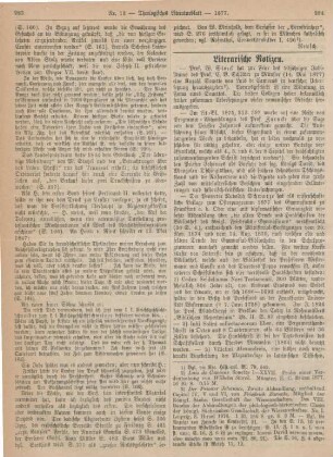 284-288 Literarische Notizen