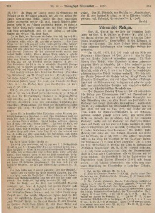 284-288 Literarische Notizen