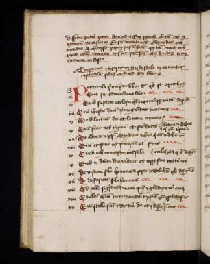 Registrum. Sequitur registrum per quod facile inveniuntur capitula secundum ordinem omnium librorum