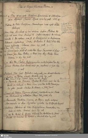 Vitae et Elogia illustrium Virorum