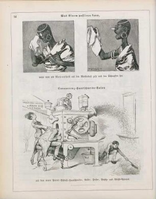 "Was einem passiren kann" "Concurrenz-Haarschneide-Salon"