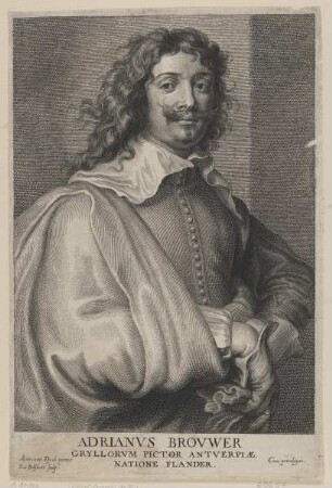 Bildnis des Adrianvs Brovwer