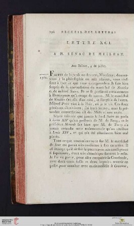 (Lettre XCI - C)