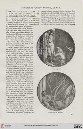 68: Idylls of rural life : A series of woodcuts by Charles Shannon, A.R.A.