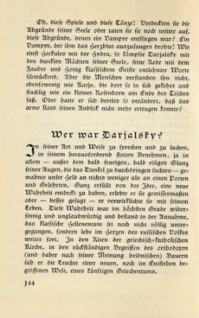 Wer war Darjalsky?