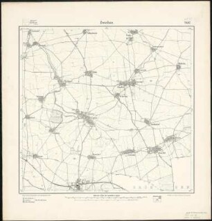 Messtischblatt 2607 : Zwochau, 1906 Zwochau : Zwochau. - Aufn. 1904. - 1:25000. - [Berlin]: Reichsamt für Landesaufnahme, 1906. - 1 Kt.