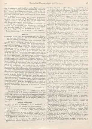 397 [Rezension] Dunkmann, Karl, Martin Luther und sein Werk. Themata und Texte zur 400jährigen Reformations-Feier