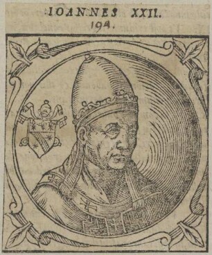Bildnis von Papst Ioannes XXII.