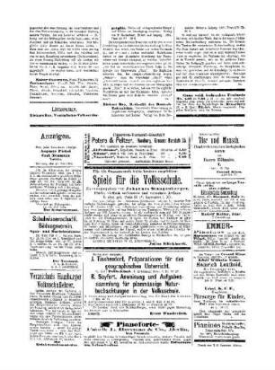 Literatur : Beilage zu Nr. 29 der Pädagogischen Reform