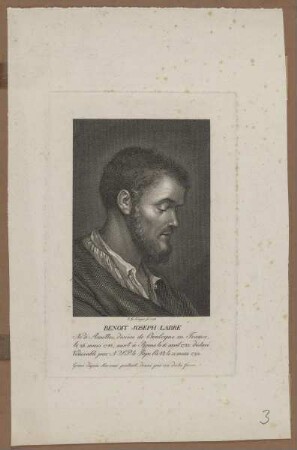 Bildnis des Benoit Joseph Labre