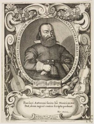 Johann Andreas Herbst, Kapellmeister in Frankfurt am Main