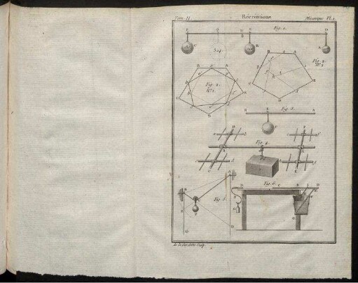 Méchanique Pl. 1. - 12.; Optique Pl. 1. - 16.