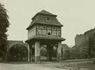Halle (Saale). Taubenhaus auf Giebichenstein