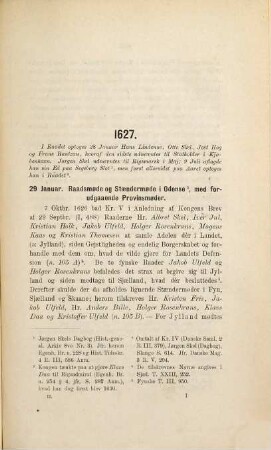 Aktstykker og oplysninger til Rigsraadets og stændermødernes historie i Kristian IV's tid, 2. 1627 - 1643