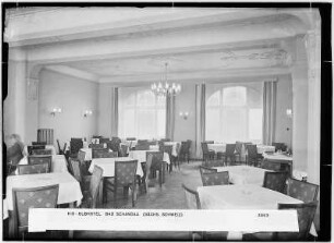 HO-Elbhotel Bad Schandau. Speisesaal