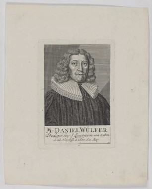 Bildnis des Daniel Wülfer