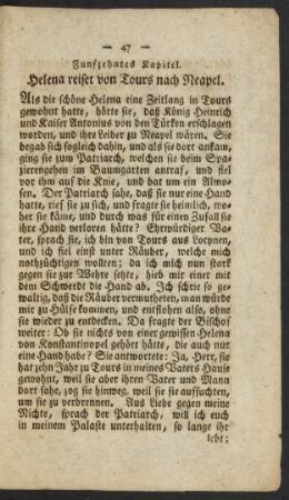 Funfzehntes Kapitel. Helena reiset von Tours nach Neapel