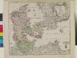 Tabula GEOGRAPHICA REGNI DANIAE