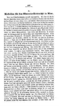 Anstalten für Elementar-Unterricht in Rom